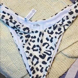 Aerie leopard bikin bottom-M